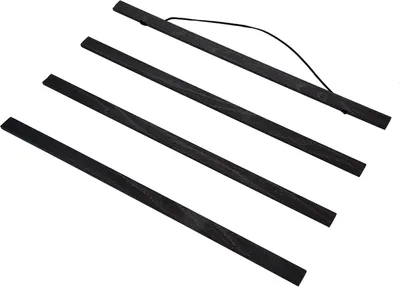 Image de Cadre photo magnétique moderne en sciure de bois, support d'accrochage pour posters et œuvres d'art imprimées sur rouleau (40 cm)