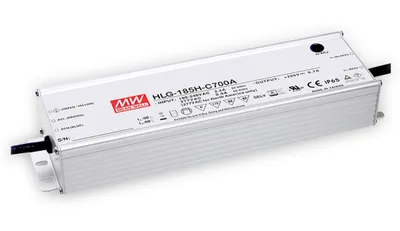 Produktbild von MEAN WELL LED-Netzteil HLG-185H-C1400A, 71...143V-/1400mA