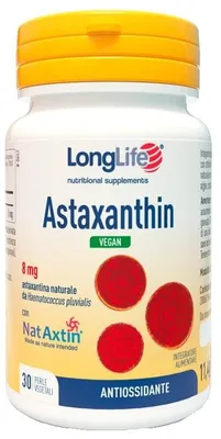 Produktbild von Astaxanthin, vegan, 8 mg, 30 vegane Kapseln, glutenfrei