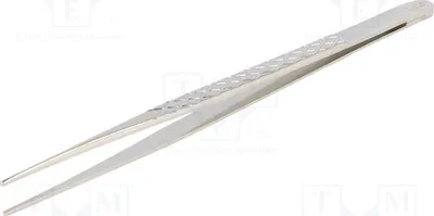 Immagine prodotto di 1 pinzetta con lame: dritte, allungate, lunghezza 160 mm. Larghezza della fessura: 1,5 mm. PZ7, universale