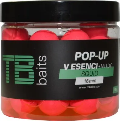 Obrázok produktu pre TB Baits Plávajúce boilies Pop-Up Squid + NHDC 65 g 12 mm