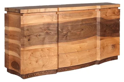 Obrázok produktu pre Hnedý drevený konzolový stolík moderný elegantný do predsiene obývacej izby kancelárie