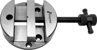 Produktbild von PAULIMOT Schraubstock für Teilapparate Ø 100 mm, Backenbreite 80 mm