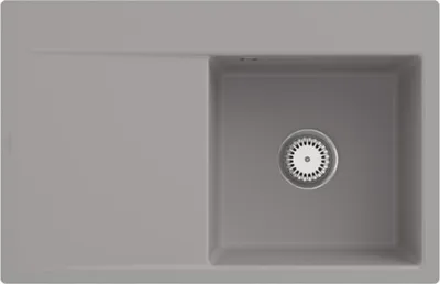Produktbild von Villeroy & Boch Keramikspüle 33471FKD, Subway Style 45 Flat Einbauspüle - inkl.