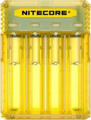 Immagine prodotto di Caricabatterie Nitecore Q4 a 4 slot giallo