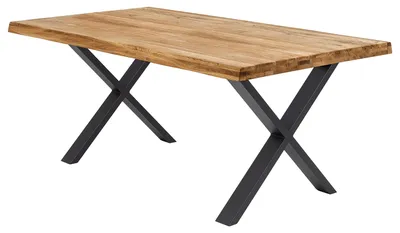 Produktbild von home24 Esstisch - Metall / Massivholz