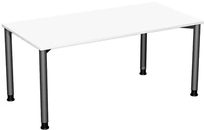 Zdjęcie produktu dla Biurko z regulacją wysokości, 1800 x 800 x 680–800, klon/srebro