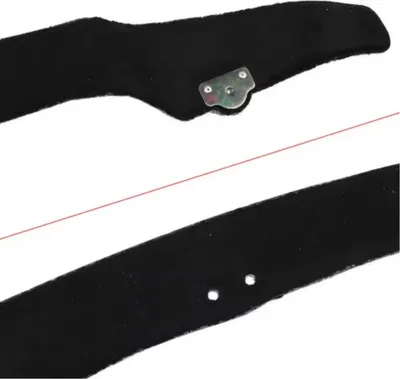 Productafbeelding van Voorbumper – Onderste verstevigingsbalk – Zwart – Geschikt voor BMW 4-serie F32/F33/F36 M Sport (2014-2020) – Autotoebehoor