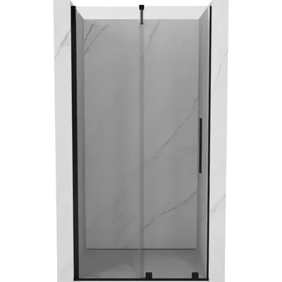 Obrázok produktu pre Mexen Velar posúvacie sprchové dvere 90 cm, Priehľadné, Čierne - 871-090-000-01-70
