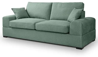 Produktbild von Sofa "Novana" in petrol Strukturstoff 3-Sitzer 221 cm