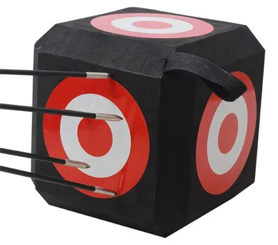 Productafbeelding van Solidchoice - 6-Zijdige EVA Boogschietdoel Cube voor Buiten