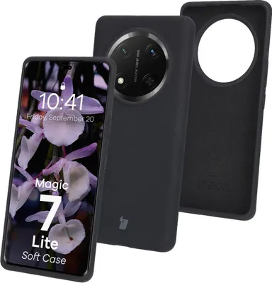 A smartphone case is shown in a collage with the phone and its interior.