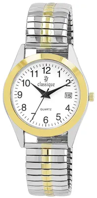 Produktbild von Herrenuhr Edelstahl  aus Edelstahl mit Datumsanzeige, leserliche Zahlen
