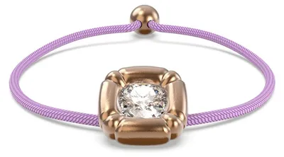 Image de Swarovski Bracelet Femme Violet Textile Cristal Dulcis 5617983