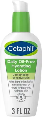Produktbild von Cetaphil, tägliche feuchtigkeitsspendende Lotion, 24 Stunden, für Akne neigende Haut, mit Hyaluronsäure, parfümfrei, 88gr