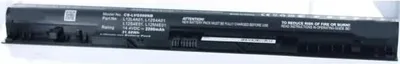Produktbild von Akku für Lenovo L12L4E01 Li-Ion 14,4 Volt 2200 mAh schwarz.