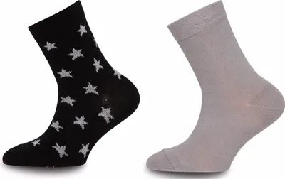 Produktbild von Ewers - Mädchen Socken 2er-Pack * Sterne Gr. 35-38
