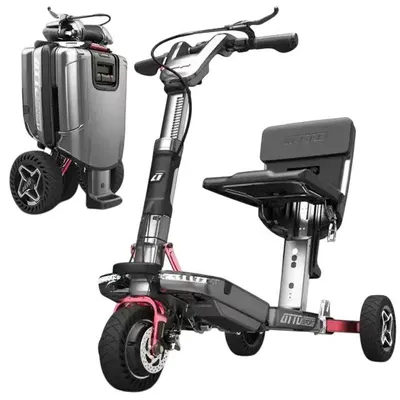 Produktbild von Faltbarer Elektroroller für Senioren Erwachsene, Leicht, Tragbar, 4 Räder, 48V, 20 km Reichweite, Mobilitätshilfe, Elektrorollstuhl, Elektromobil