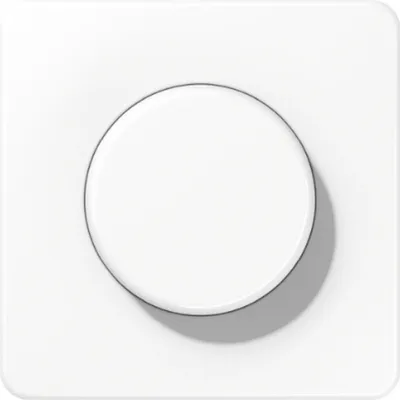 Produktbild von Jung Abdeckung für Dimmer/Drehscheibe Jung CD 1540 WW alpinweiß, 1 Stk.