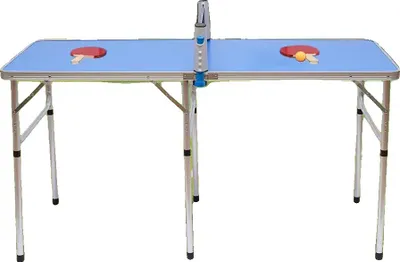 Produktbild von Tischtennisplatte, MDF + Aluminiumlegierung, 152 x 76 x 76 cm, Für den Outdoor-Spiel zu Hause