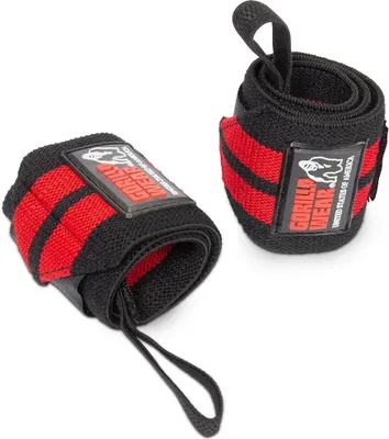 Zdjęcie produktu dla Gorilla Wear Wrist Wraps Pro - czarny/czerwony