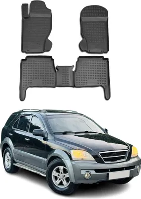 Immagine prodotto di 2002-2009 Kia Sorento tappetini TPE nero 4 pz