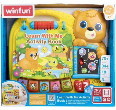 Produktbild von Interaktives Spielzeug Winfun – Aktivitätsbuch, ab 12 Monaten