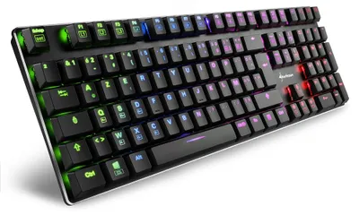 Image de Sharkoon PureWriter RGB・Clavier・Rétroéclairage (4044951027897)