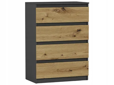 Obrázek produktu pro Framire Moderní komoda R-4 A antracyt mix artisan