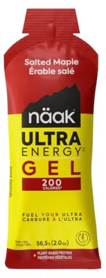 Image de Gel énergétique Naak Energy, saveur sirop d'érable salé, 57 g