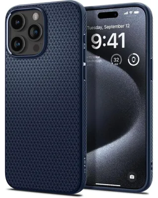 Immagine prodotto di Spigen Custodia per telefono LIQUID AIR IPHONE 15 PRO MARINE BLUE