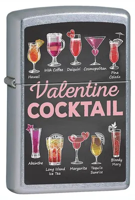 Produktbild von Feuerzeuge Zippo 207 Cocktail Mann Silber Metall