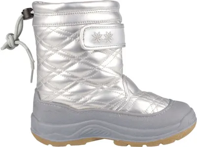 Immagine prodotto di Stivali da neve da bambina Quilt argento / grigio taglia 26