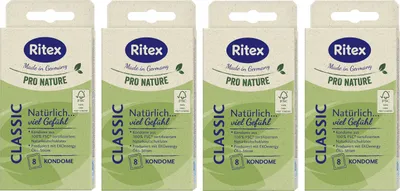 Produktbild von 32x Ritex Pro Nature Classic umweltfreundliche Kondome gefühlsecht - Größe L