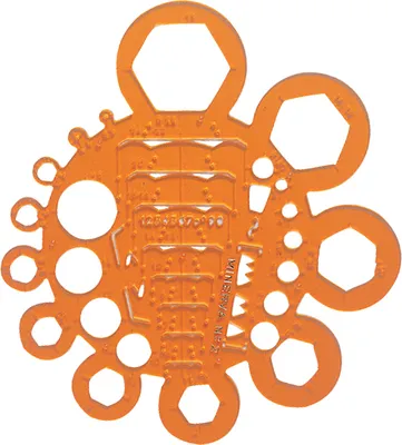 Immagine prodotto di MINERVA Sagoma per dadi e arrotondamenti n. 2