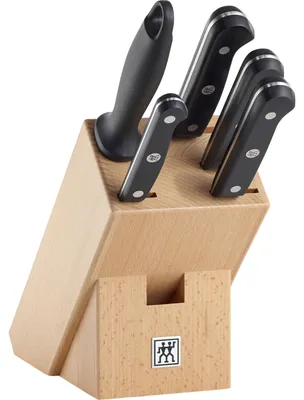 Zdjęcie produktu dla Zwilling - Zestaw 4 noży w bloku naturalnym Gourmet