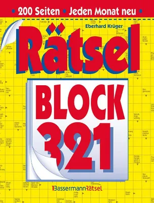 Produktbild von Rätselblock 321