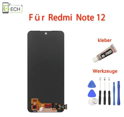 Produktbild von Für Xiaomi Redmi Note 12 4G / 5G POCO X5 LCD Display (OLED) Touchscreen Bildschirm