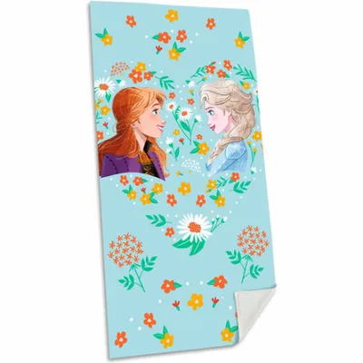 Zdjęcie produktu dla Bawełniany ręcznik plażowy Disney Frozen