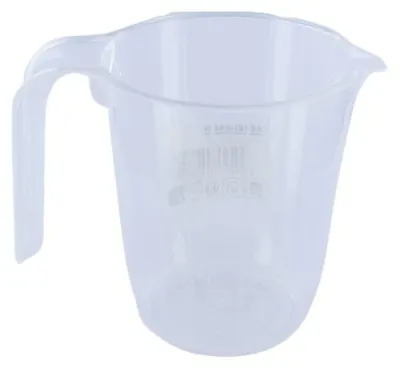 Kunststoff-Messbecher 500 ml mit Ausgießer, 11,2 x 9,8 cm