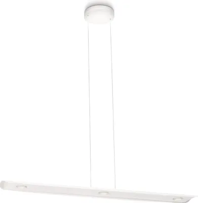 Produktbild von Philips myLiving Pendelleuchte 378653116, Weiß, Metall, Schlafzimmer, Wohnzimmer, Modern, IP20, I
