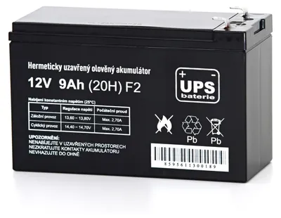 Zdjęcie produktu dla FIAMM UPS baterie 12V 9Ah F2