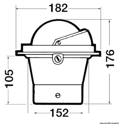 Produktbild von RIVIERA Kompass 5" BW3 , 1 Stück