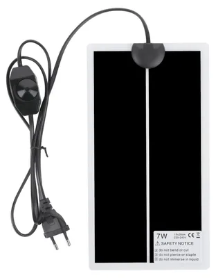 Produktbild von Heizmatte Terrarium Wärmematte Reptilien - 7 W - Einstellbar - Wasserdicht