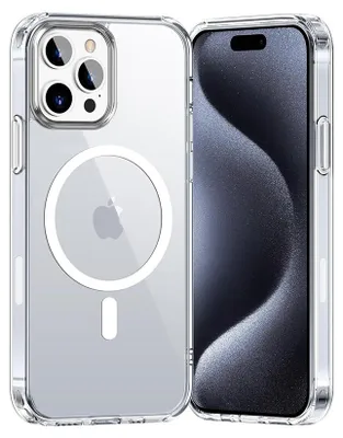 Produktbild von Stoßfeste Hülle, kompatibel mit MagSafe, für iPhone 15 Pro Max - EVETANE