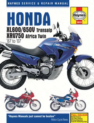 Produktbild von Honda XL600/650 Transalp & XRV750 Africa Twin (87 - 07)