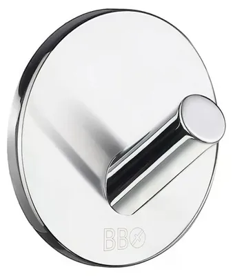 Produktbild von Smedbo Haken in Edelstahl verchromt, Selbstklebend BK1080