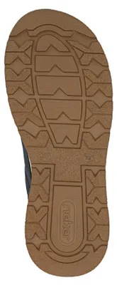 Produktbild von Rieker Damen Sneaker Gummizug Slipper Zugschlaufe 44551, Größe:42 EU, Farbe:Blau