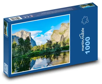 Zdjęcie produktu dla Puzzle 1000 Park Narodowy Yosemite - Kalifornia - martinpuzzle