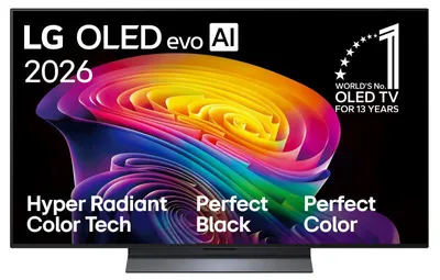Produktbild von LG OLED48C68LA, 121,9 cm (48"), 3840 x 2160 Pixel, OLED, Smart-TV, WLAN, Schwarz